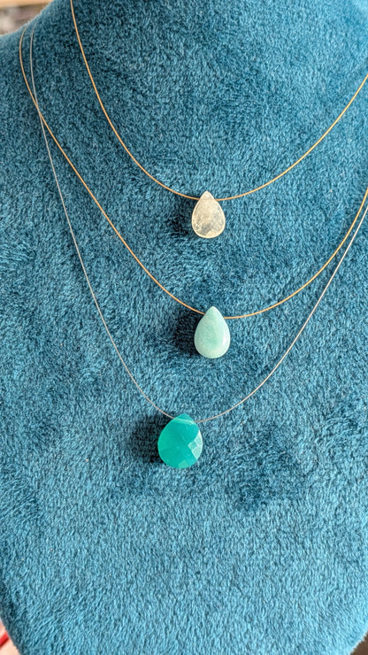 Collier Fil d’Ariane – Lien précieux au creux du cou